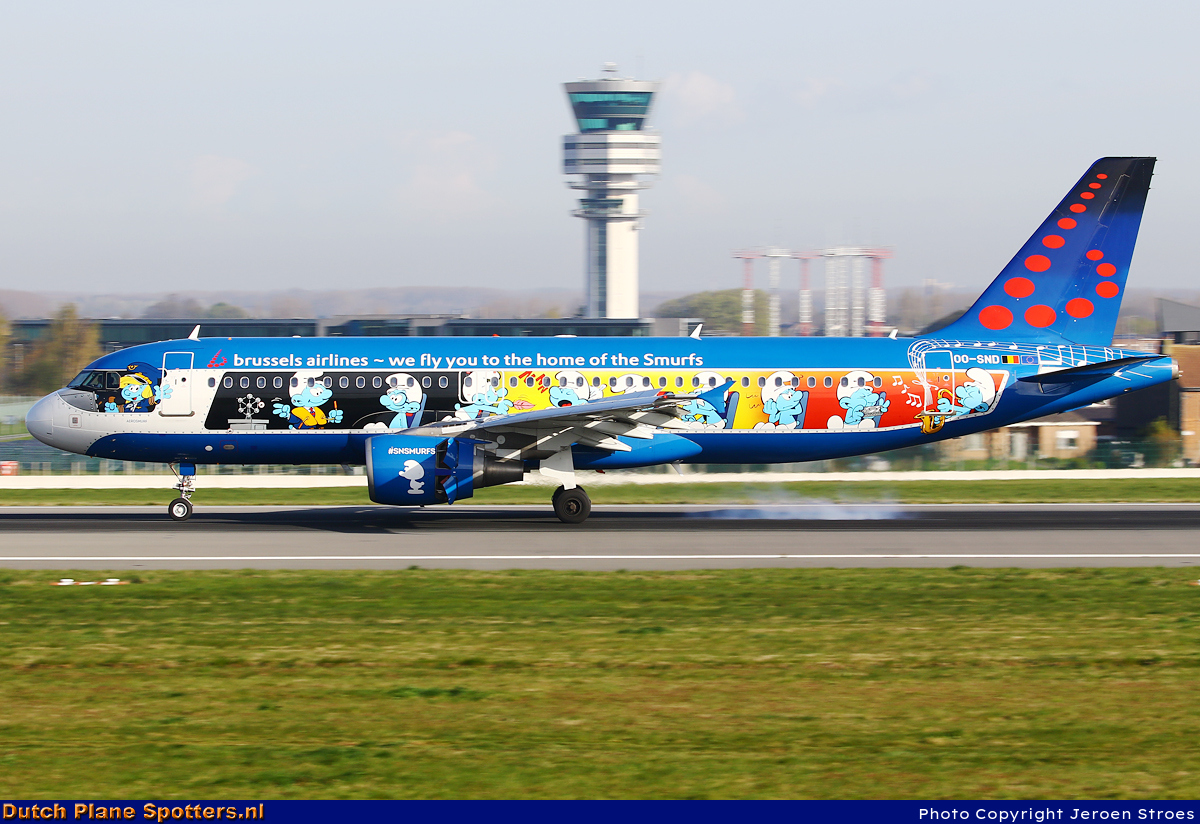 OO-SND Airbus A320 Brussels Airlines by Jeroen Stroes