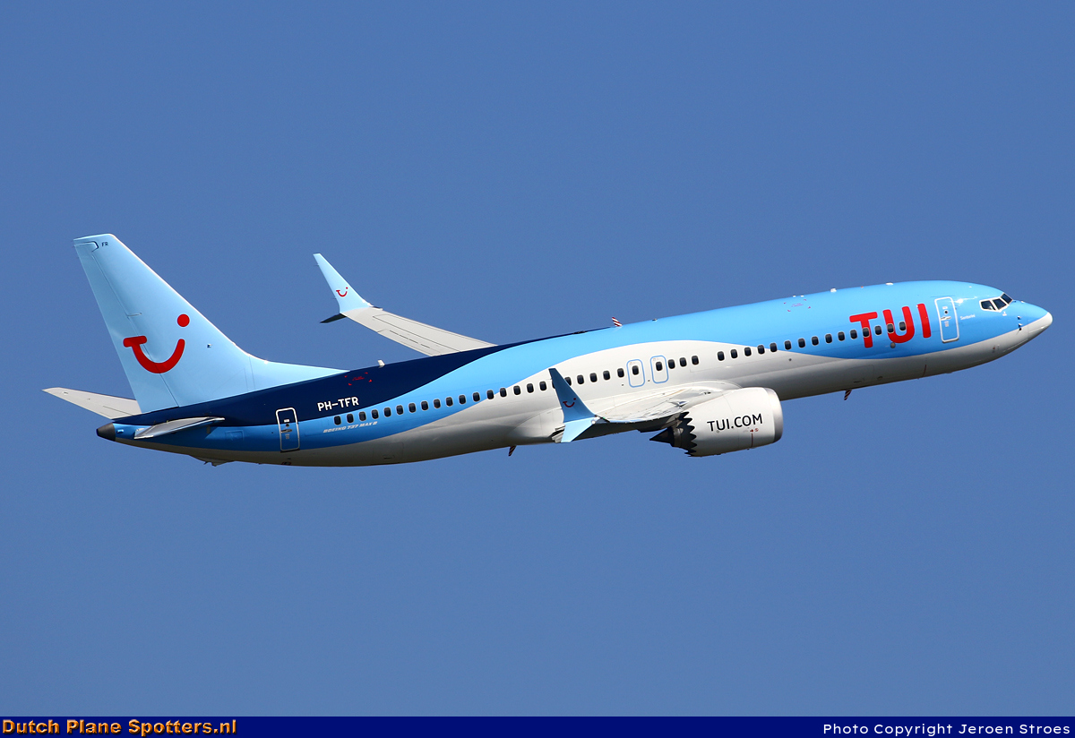 PH-TFR Boeing 737 MAX 8 TUI Airlines Netherlands by Jeroen Stroes