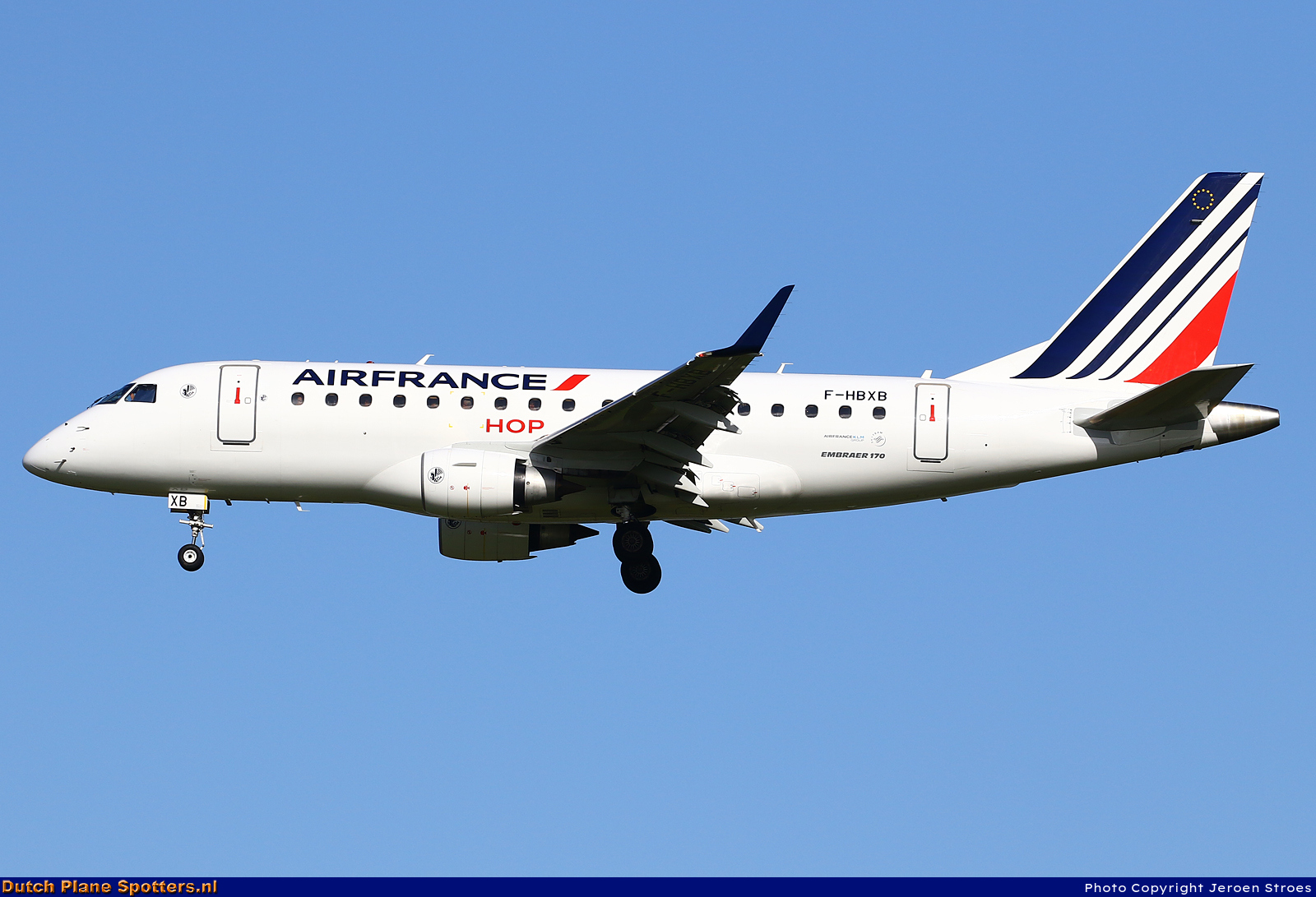 F-HBXB Embraer 170 Hop (Air France) by Jeroen Stroes