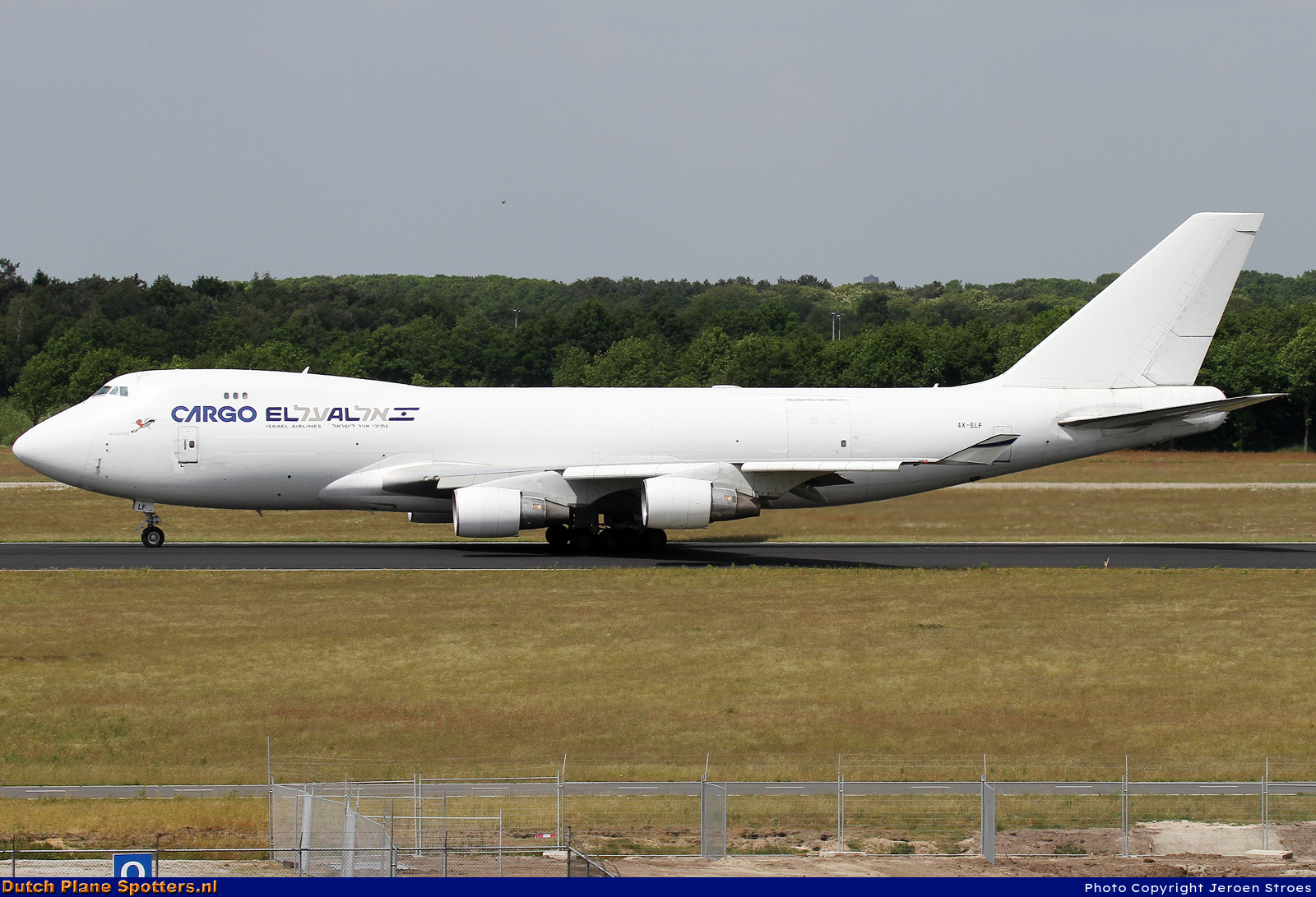 4X-ELF Boeing 747-400 El Al Cargo by Jeroen Stroes