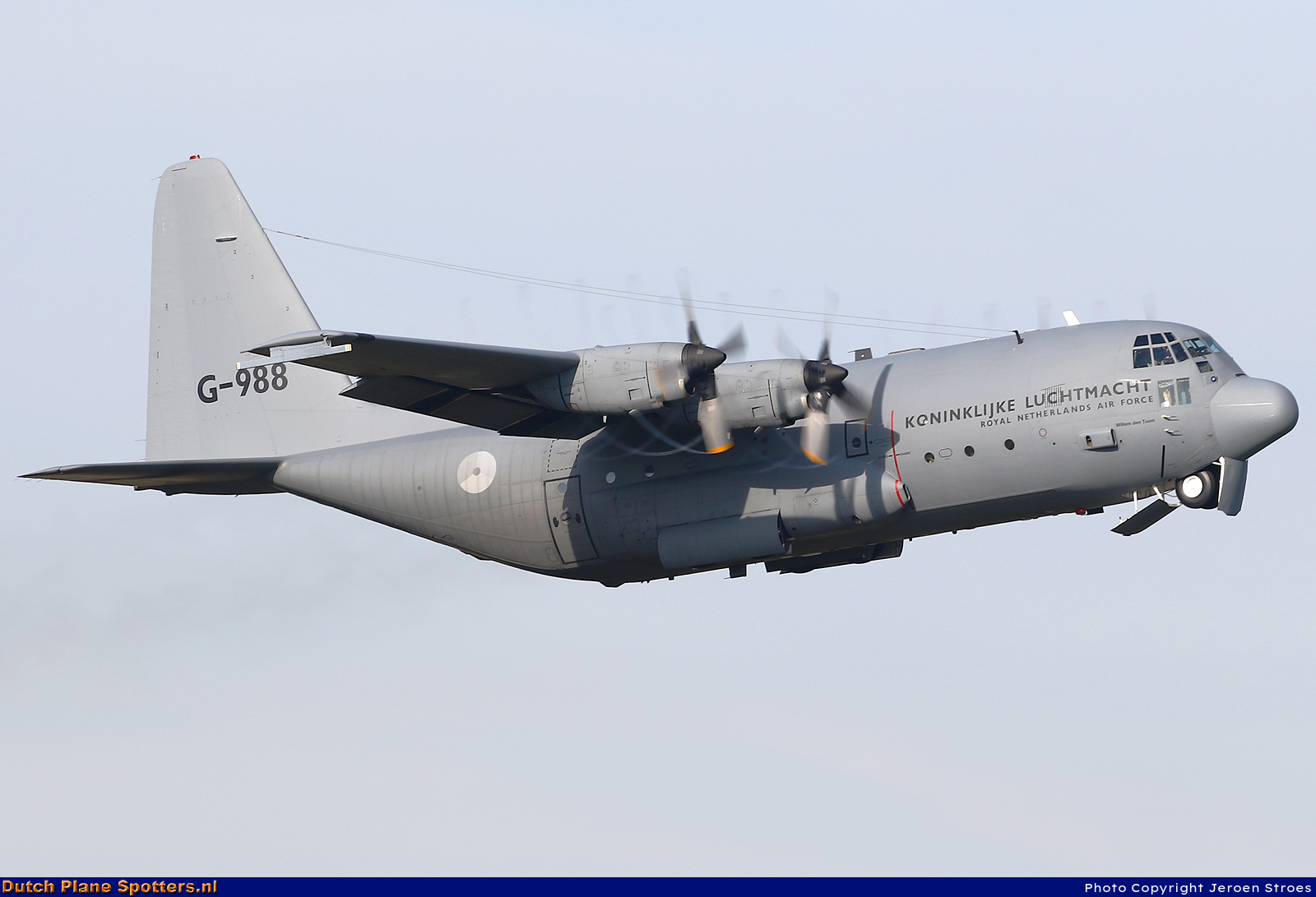 G-988 Lockheed C-130 Hercules MIL - Dutch Royal Air Force by Jeroen Stroes