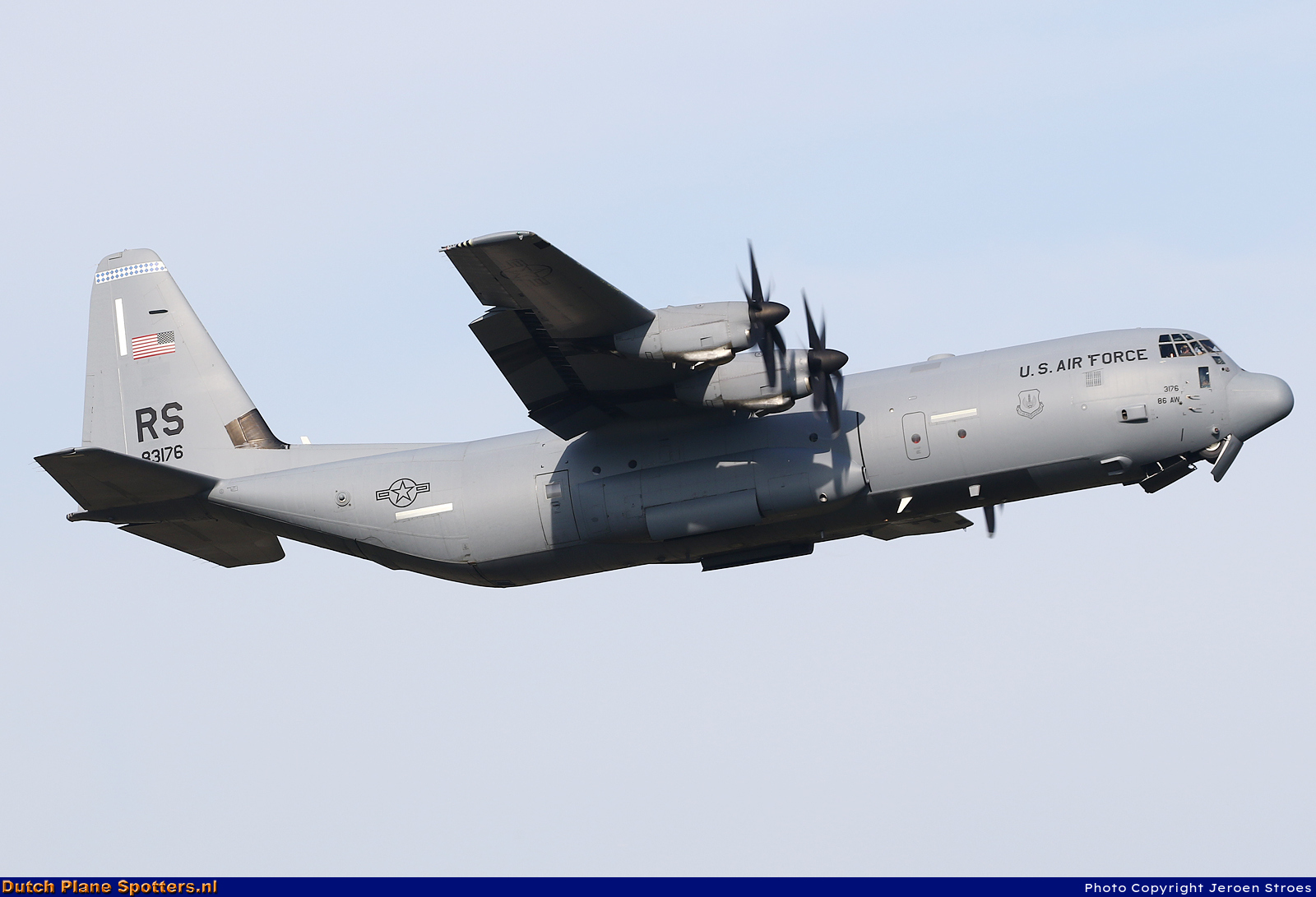 08-3176 Lockheed C-130 Hercules MIL - US Air Force by Jeroen Stroes