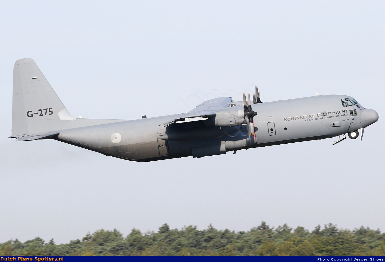 G-275 Lockheed C-130 Hercules MIL - Dutch Royal Air Force by Jeroen Stroes