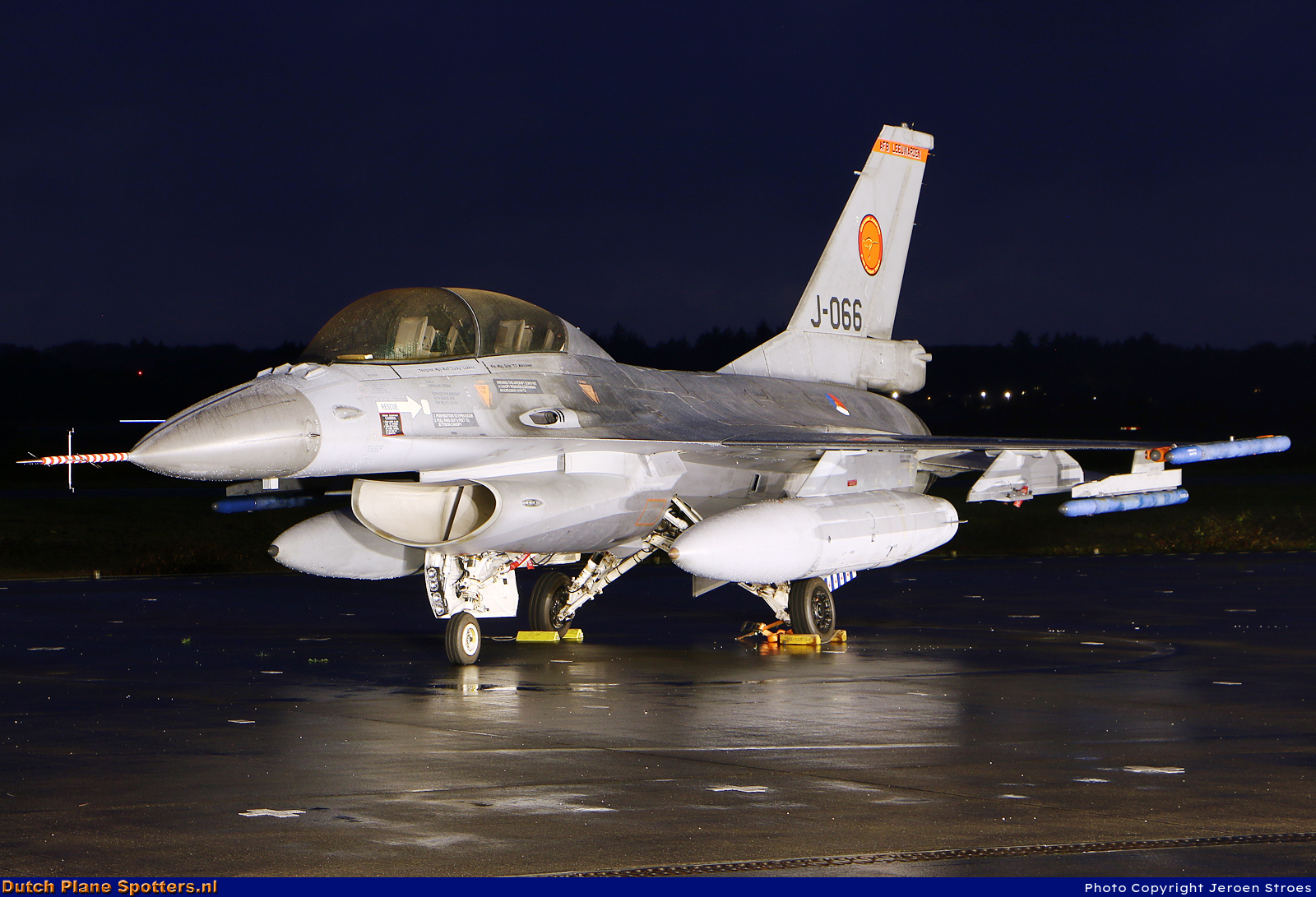 J-066 General Dynamics F-16 Fighting Falcon MIL - Dutch Royal Air Force by Jeroen Stroes