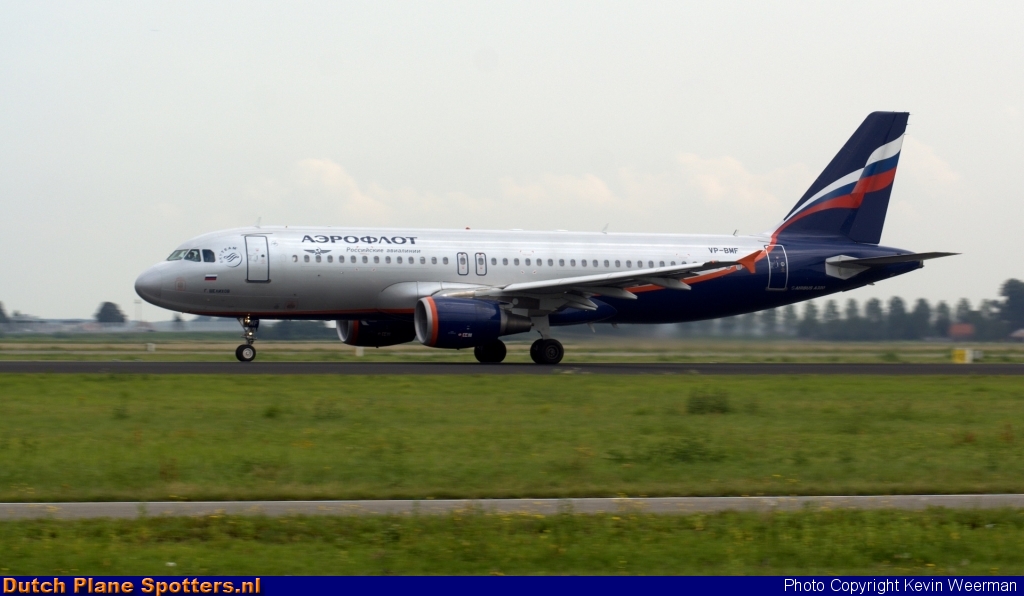 VP-BMF Airbus A320 Aeroflot - Russian Airlines by Kevin Weerman