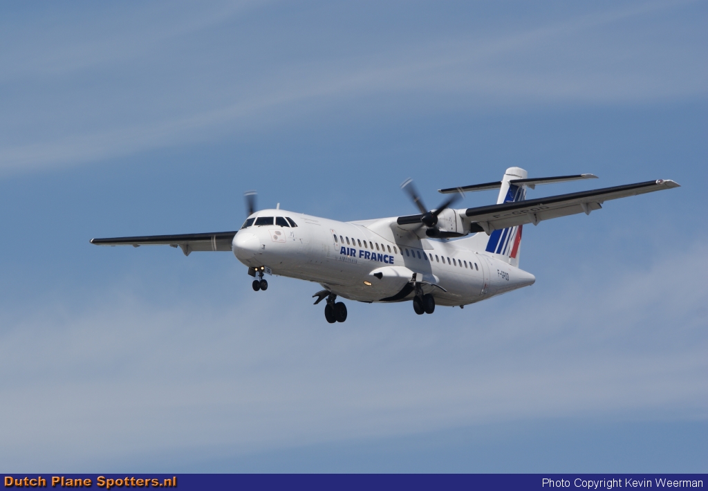F-GPOD ATR 72 Airlinair (Air France) by Kevin Weerman