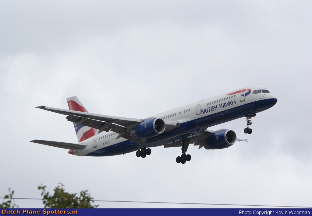 G-CPET Boeing 757-200 British Airways by Kevin Weerman