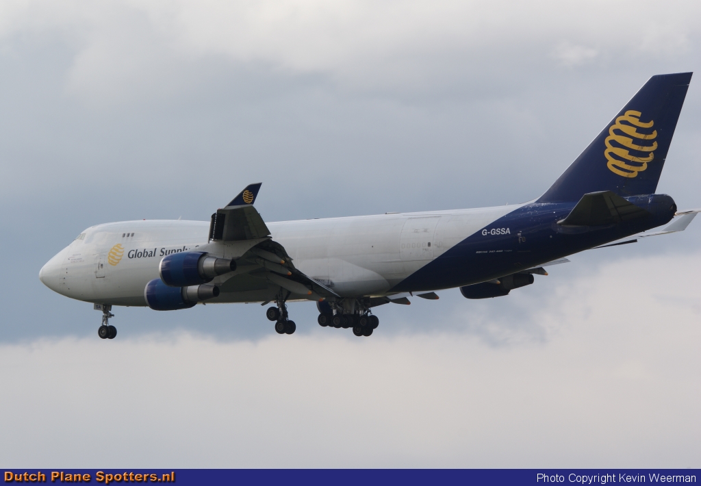 G-GSSA Boeing 747-400 Global Supply Systems by Kevin Weerman