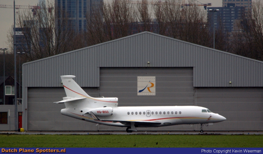 VQ-BSO Dassault Falcon 7X Shell Aircraft by Kevin Weerman