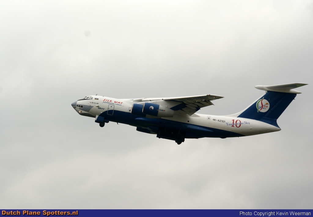 4K-AZ101 Ilyushin Il-76 Silk Way Airlines by Kevin Weerman