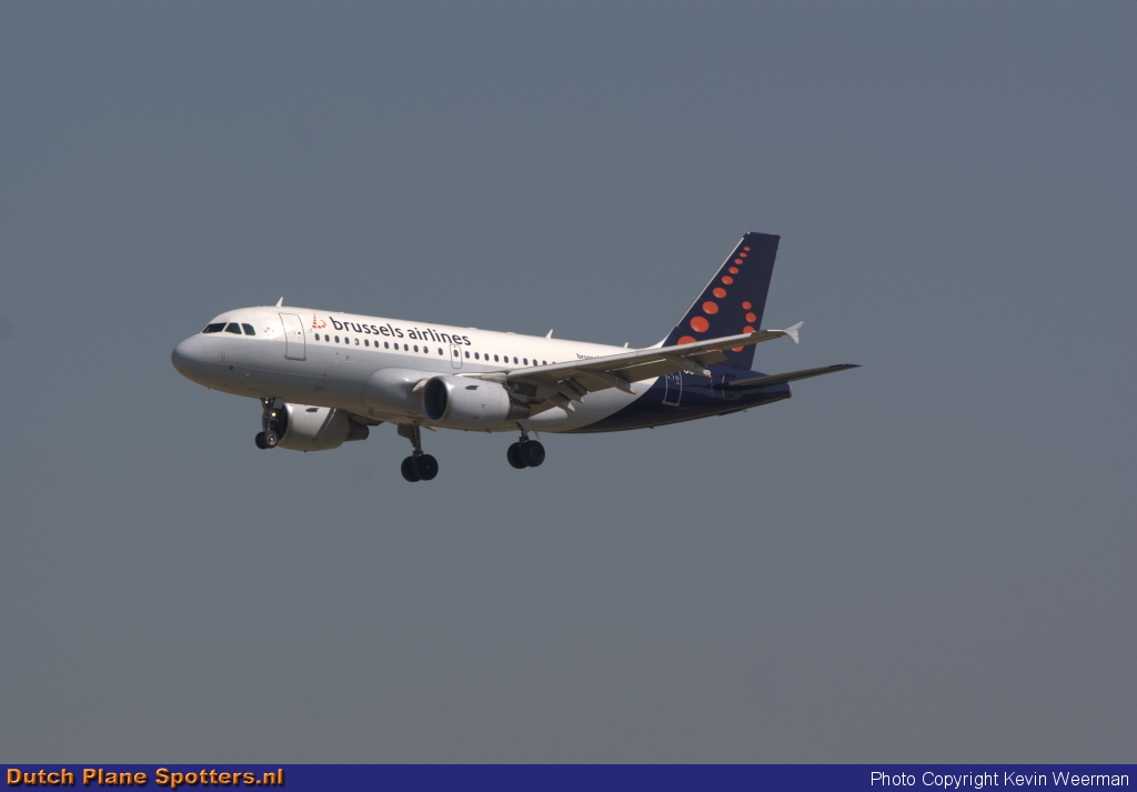 OO-SSR Airbus A319 Brussels Airlines by Kevin Weerman