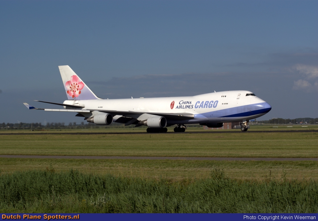 B-18709 Boeing 747-400 China Airlines Cargo by Kevin Weerman