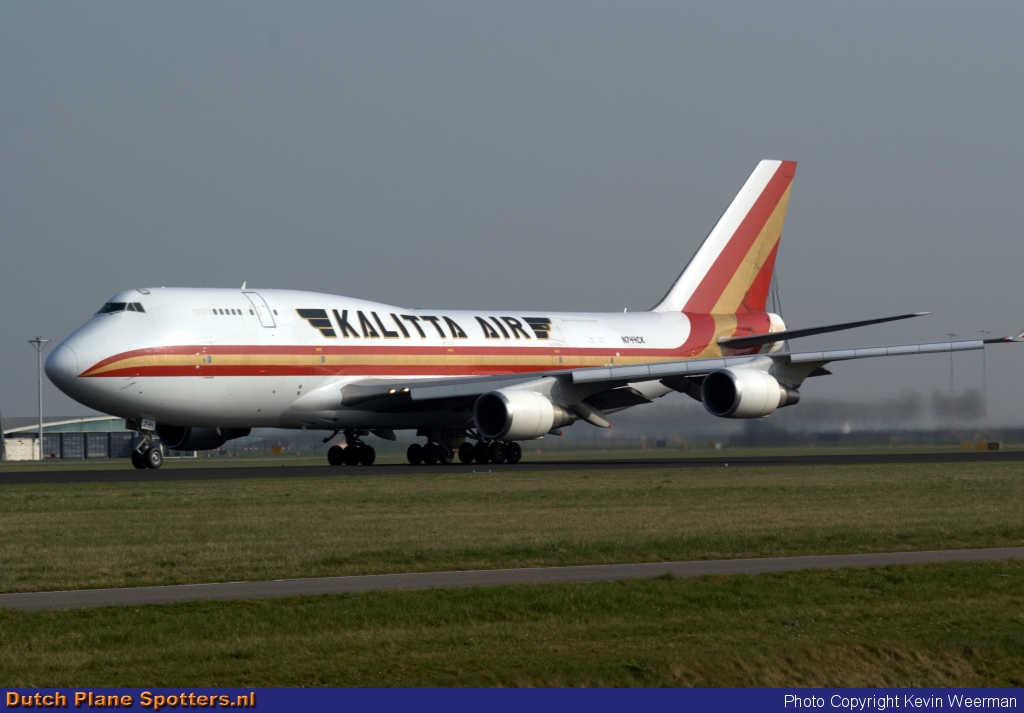 N744CK Boeing 747-400 Kalitta by Kevin Weerman