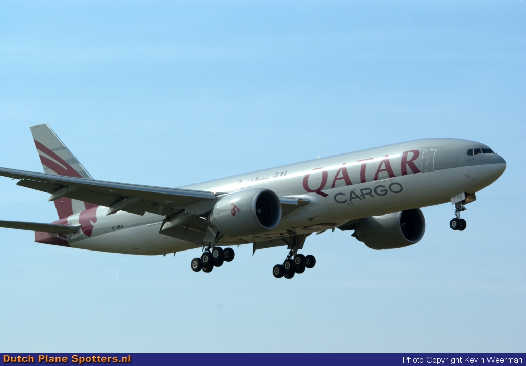 A7-BFB Boeing 777-F Qatar Airways Cargo by Kevin Weerman