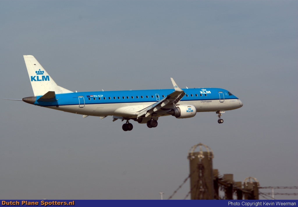 PH-EZP Embraer 190 KLM Cityhopper by Kevin Weerman