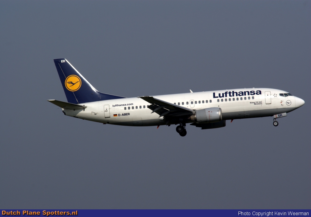 D-ABER Boeing 737-300 Lufthansa by Kevin Weerman