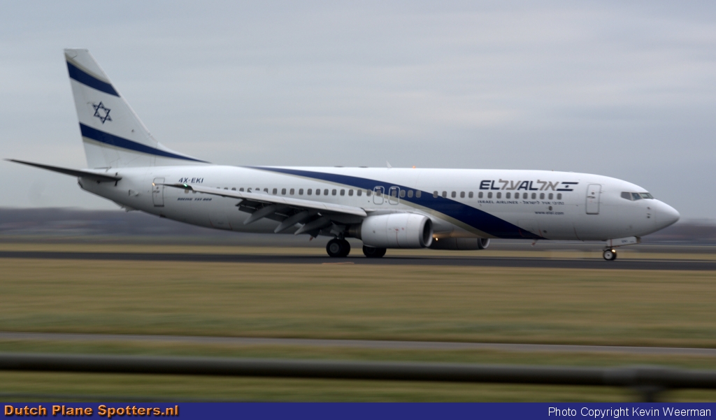 4X-EKI Boeing 737-800 El Al Israel Airlines by Kevin Weerman
