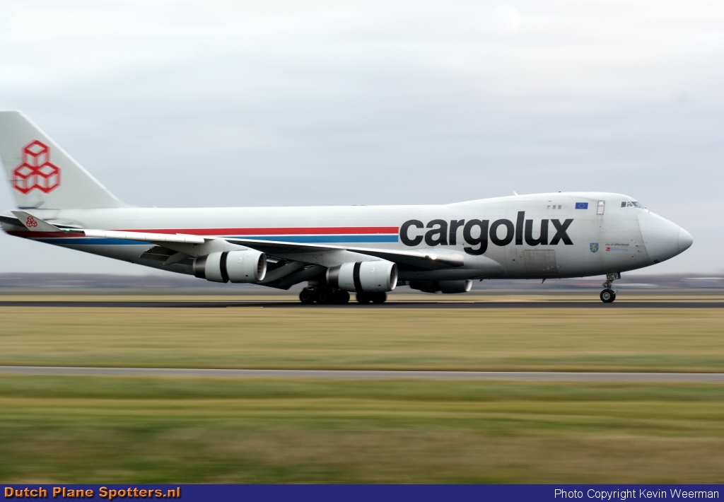 LX-OCV Boeing 747-400 Cargolux by Kevin Weerman