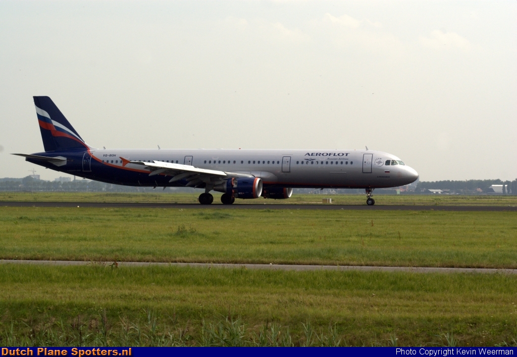 VQ-BQH Airbus A321 Aeroflot - Russian Airlines by Kevin Weerman