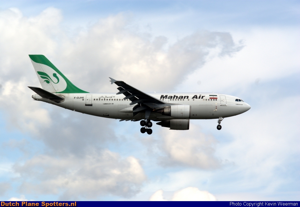 F-OJHI Airbus A310 Mahan Air by Kevin Weerman