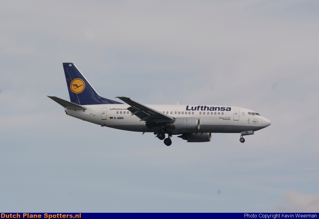 D-ABIA Boeing 737-500 Lufthansa by Kevin Weerman