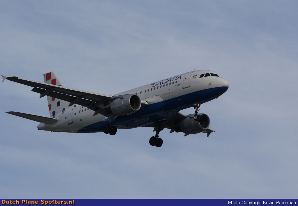 9A-CTH Airbus A319 Croatia Airlines by Kevin Weerman