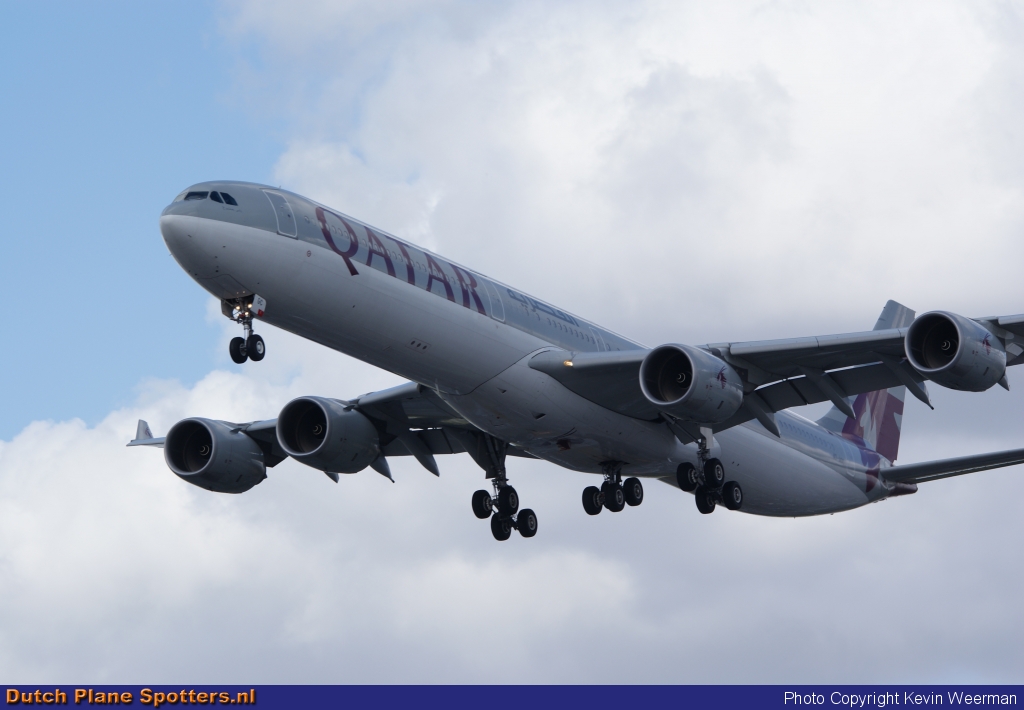 A7-AGC Airbus A340-600 Qatar Airways by Kevin Weerman