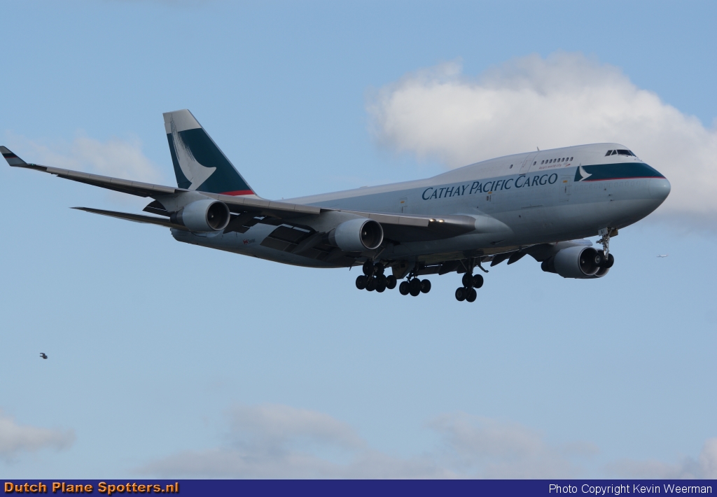 B-KAI Boeing 747-400 Cathay Pacific Cargo by Kevin Weerman