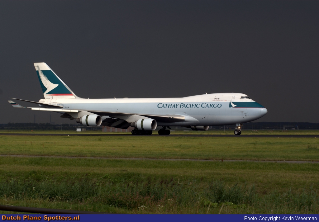 B-LIA Boeing 747-400 Cathay Pacific Cargo by Kevin Weerman