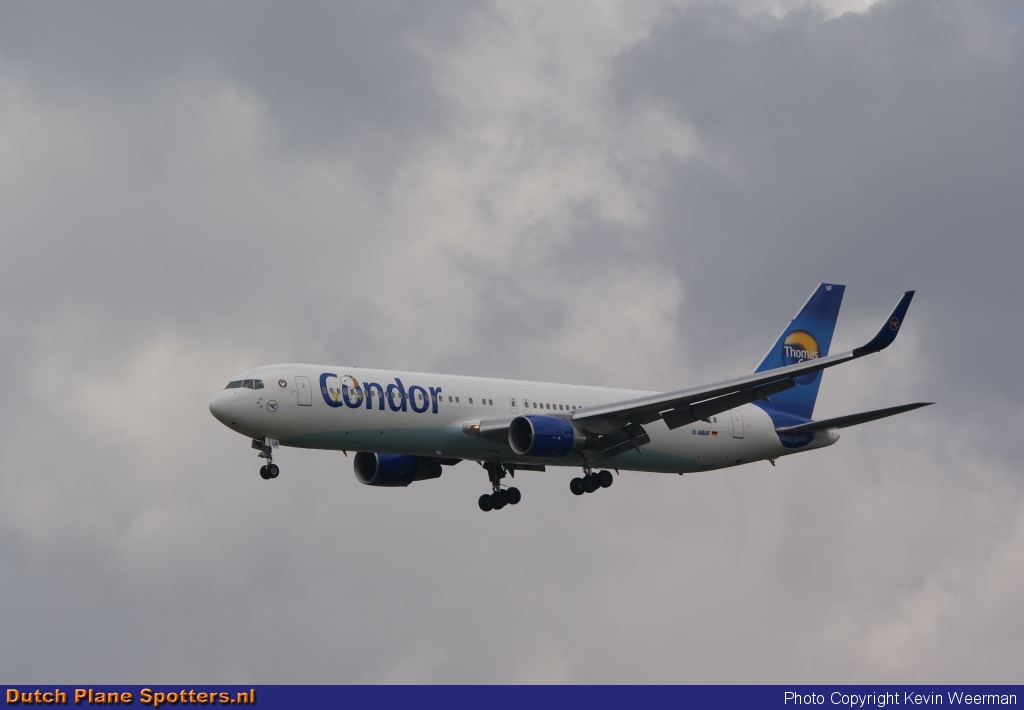 D-ABUF Boeing 767-300 Condor (Thomas Cook) by Kevin Weerman