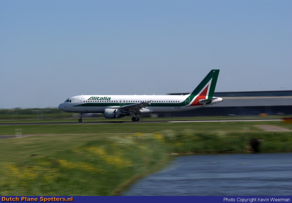 EI-DSI Airbus A320 Alitalia by Kevin Weerman