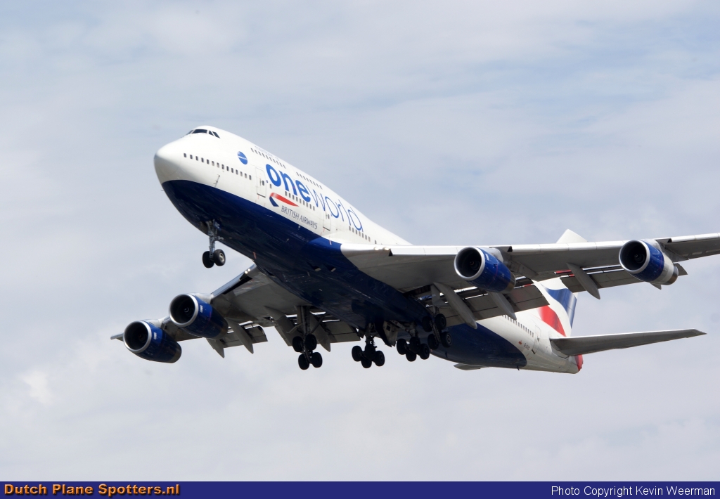 G-CIVC Boeing 747-400 British Airways by Kevin Weerman