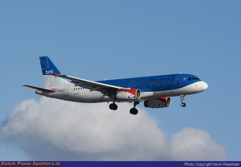 G-MIDO Airbus A320 BMI British Midland by Kevin Weerman