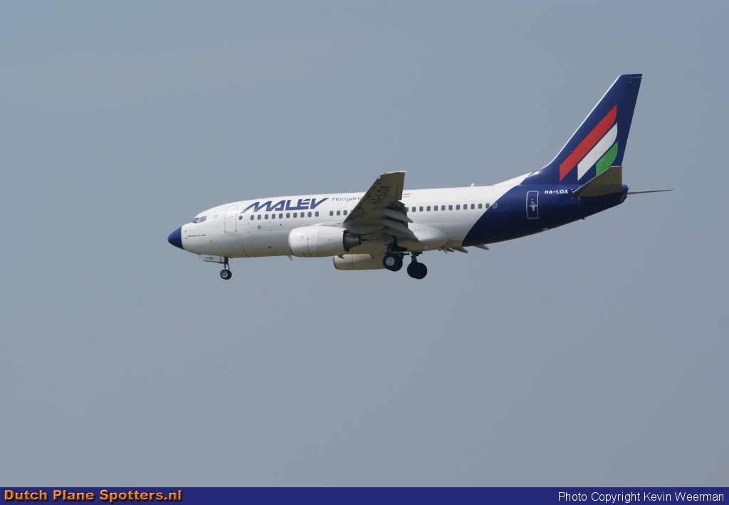 HA-LOA Boeing 737-700 Malev Hungarian Airlines by Kevin Weerman