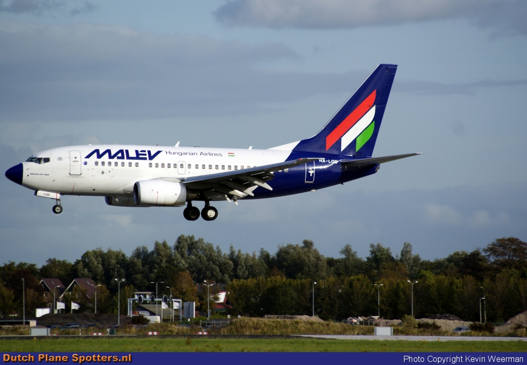 HA-LOD Boeing 737-600 Malev Hungarian Airlines by Kevin Weerman