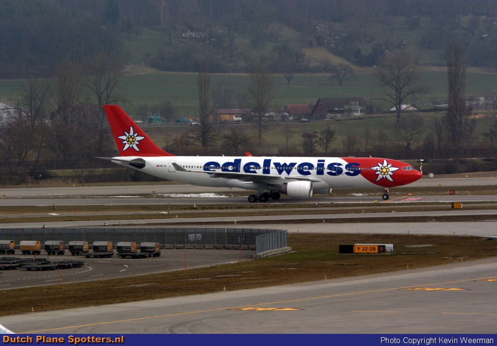 HB-IQI Airbus A330-200 Edelweiss Air by Kevin Weerman