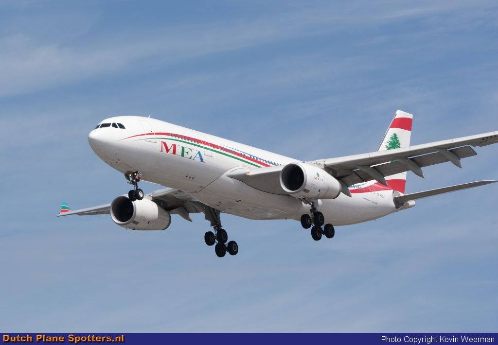 OD-MEC Airbus A330-200 Middle East Airlines (MEA) by Kevin Weerman