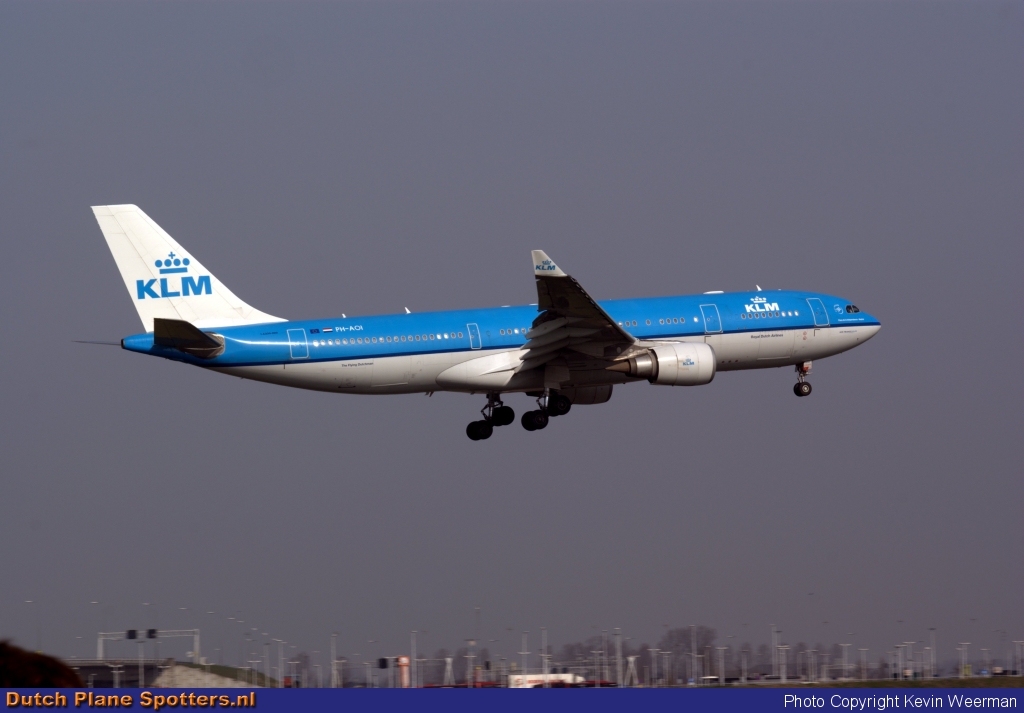 PH-AOI Airbus A330-200 KLM Royal Dutch Airlines by Kevin Weerman
