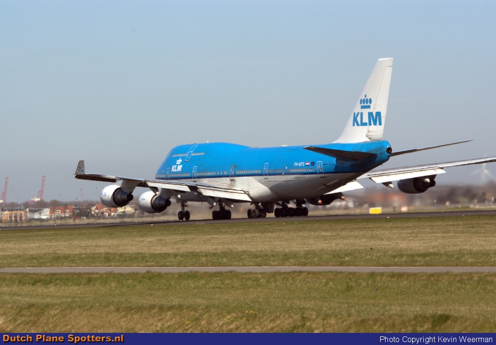 PH-BFS Boeing 747-400 KLM Royal Dutch Airlines by Kevin Weerman