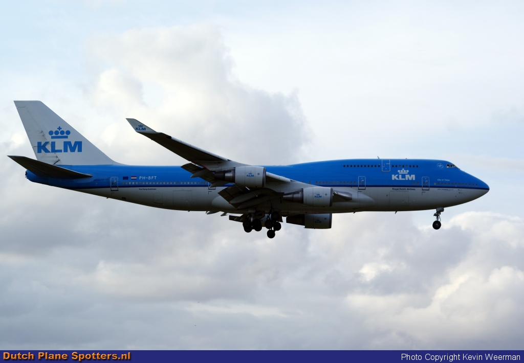 PH-BFT Boeing 747-400 KLM Royal Dutch Airlines by Kevin Weerman