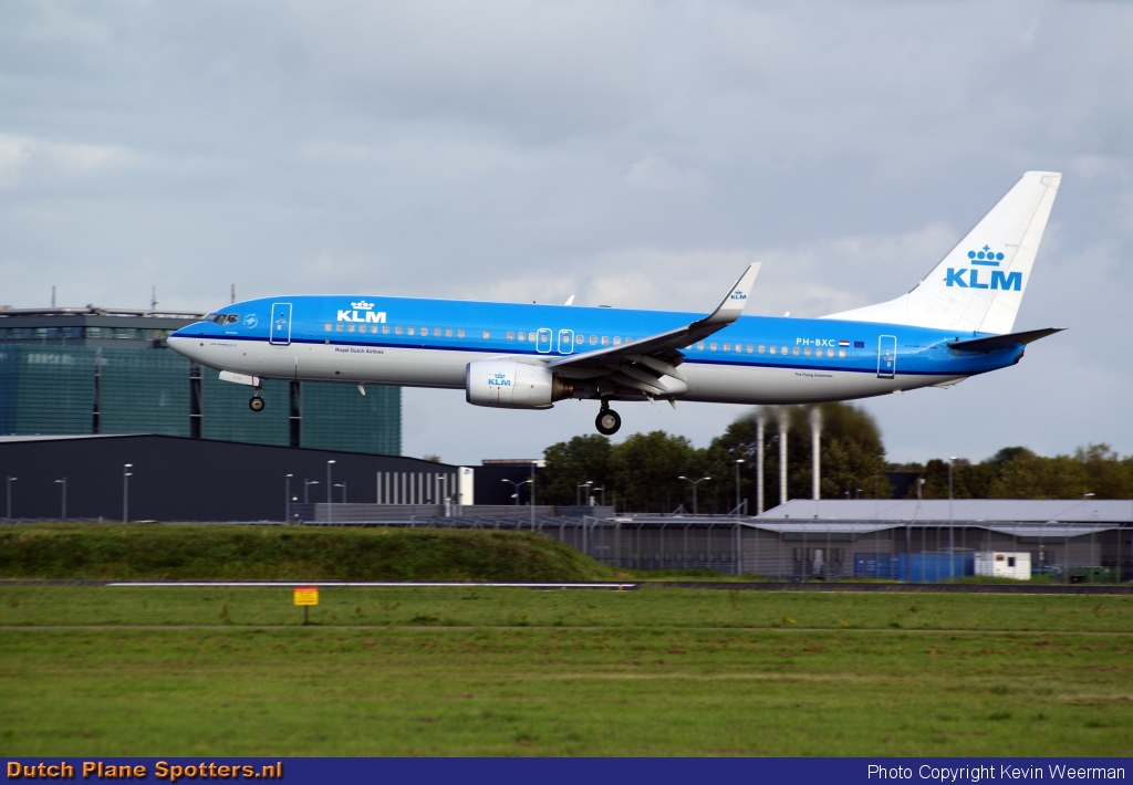 PH-BXC Boeing 737-800 KLM Royal Dutch Airlines by Kevin Weerman