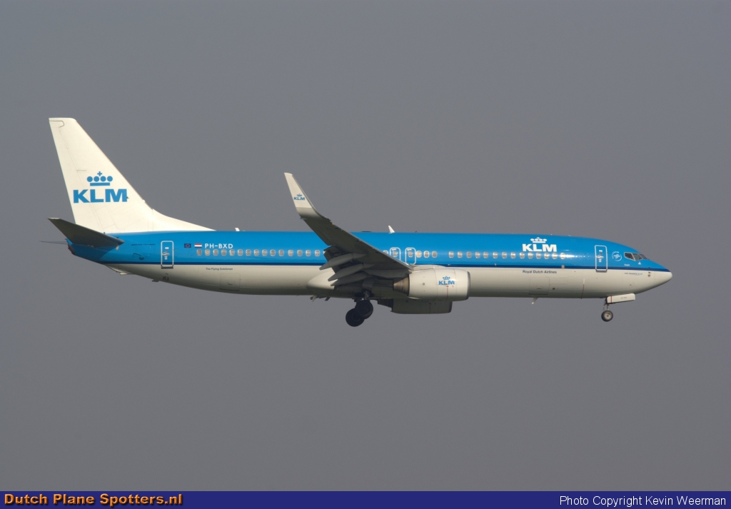 PH-BXD Boeing 737-800 KLM Royal Dutch Airlines by Kevin Weerman