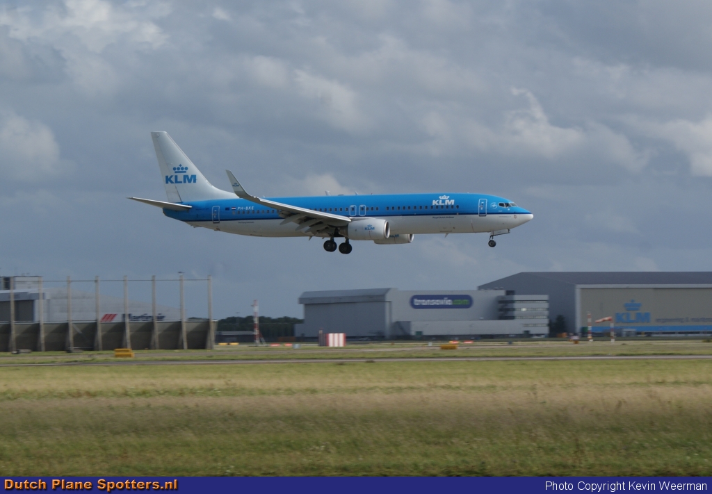 PH-BXE Boeing 737-800 KLM Royal Dutch Airlines by Kevin Weerman