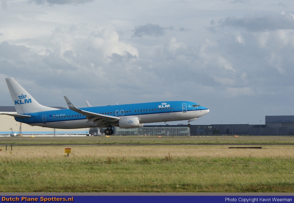 PH-BXN Boeing 737-800 KLM Royal Dutch Airlines by Kevin Weerman