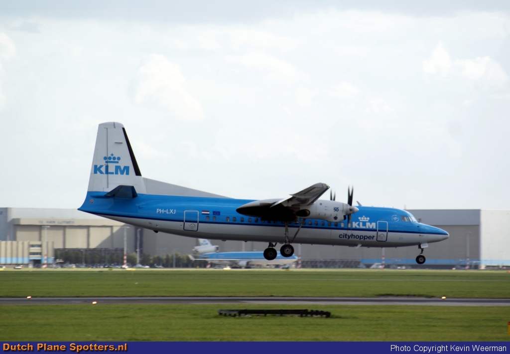 PH-LXJ Fokker 50 KLM Cityhopper by Kevin Weerman