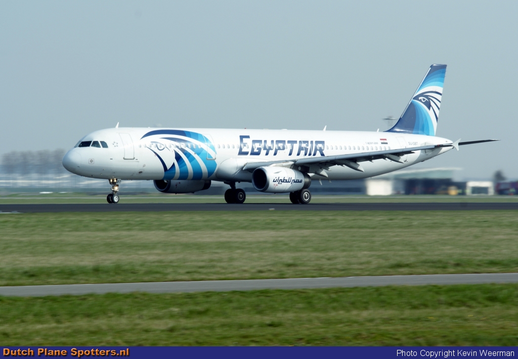 SU-GBT Airbus A321 Egypt Air by Kevin Weerman