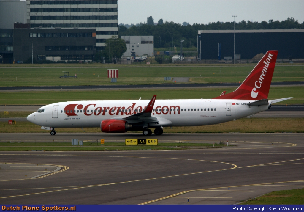 TC-TJH Boeing 737-800 Corendon Airlines by Kevin Weerman