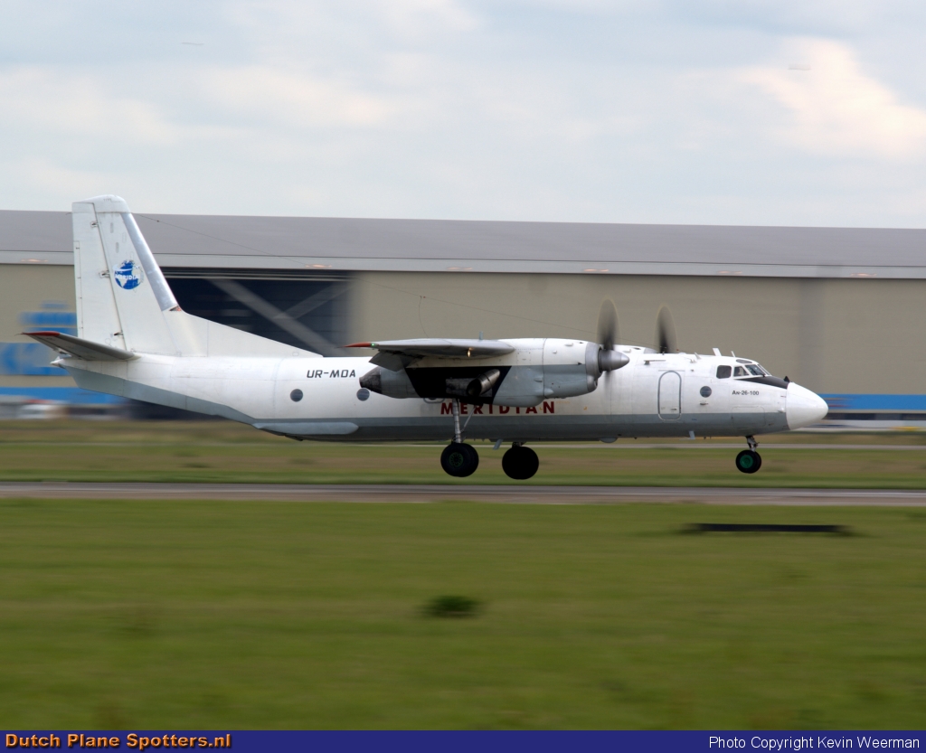 UR-MDA Antonov An-26 Meridian Aviation by Kevin Weerman