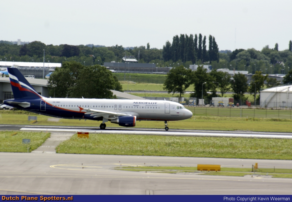 VQ-BBC Airbus A320 Aeroflot - Russian Airlines by Kevin Weerman
