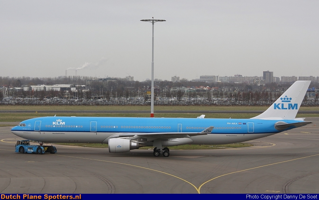 PH-AKA Airbus A330-300 KLM Royal Dutch Airlines by Danny De Soet
